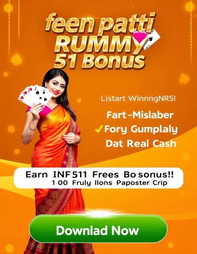 Teen Patti Rummy 51 Bonus Banner